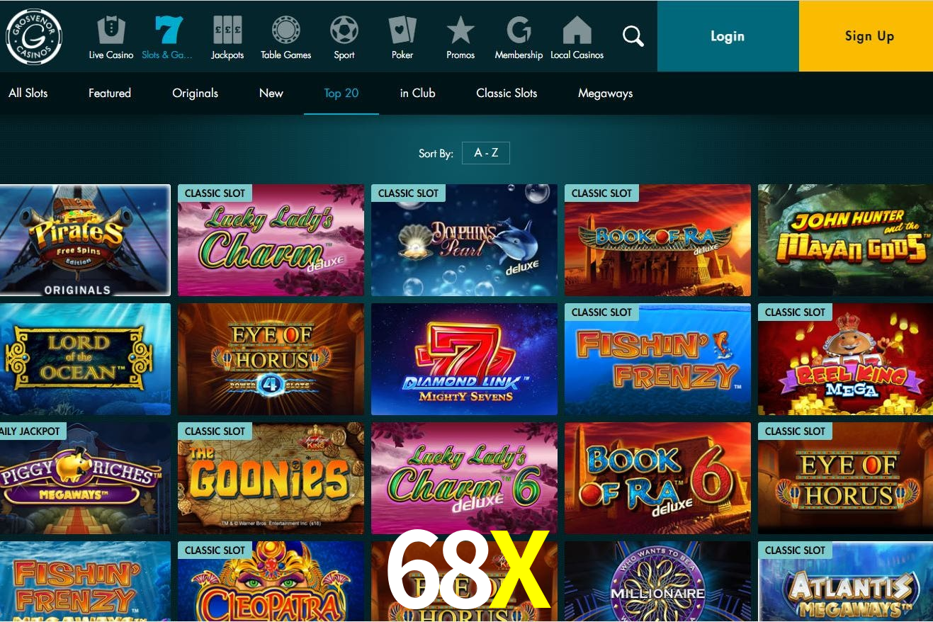 Casino Online 68X | Os Melhores Slots no Brasil